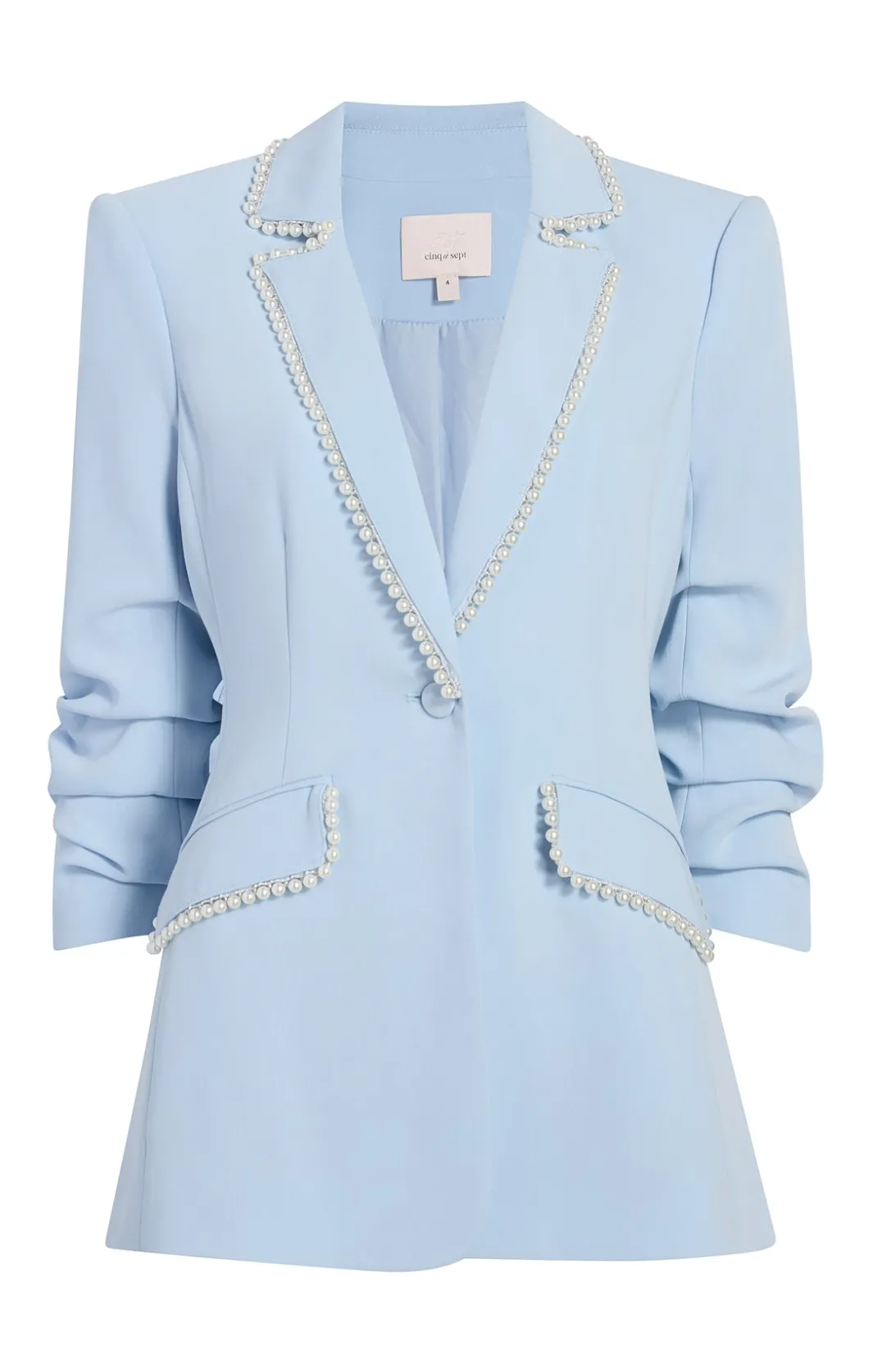 Jackets<Cinq à Sept Gracey Blazer Skyfall