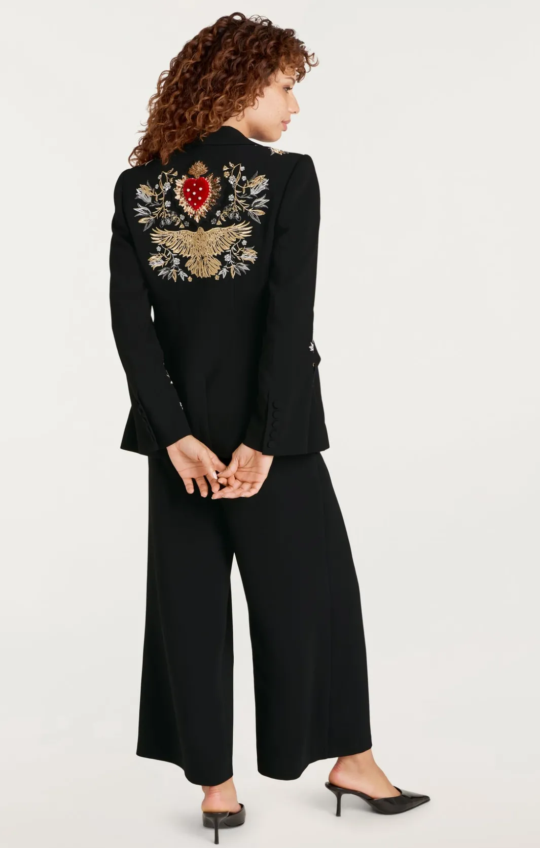 Blazers<Cinq à Sept Heritage Patch Cheyenne Blazer BlackMulti