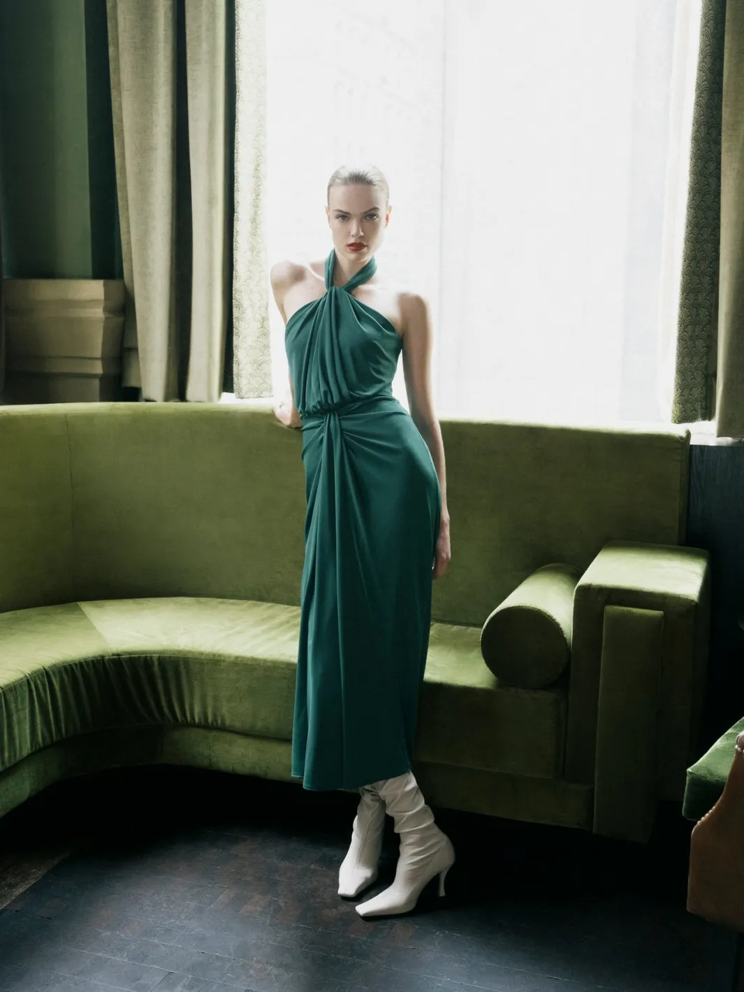 Midi | Cocktail & Evening<Cinq à Sept Kaily Dress Malachite
