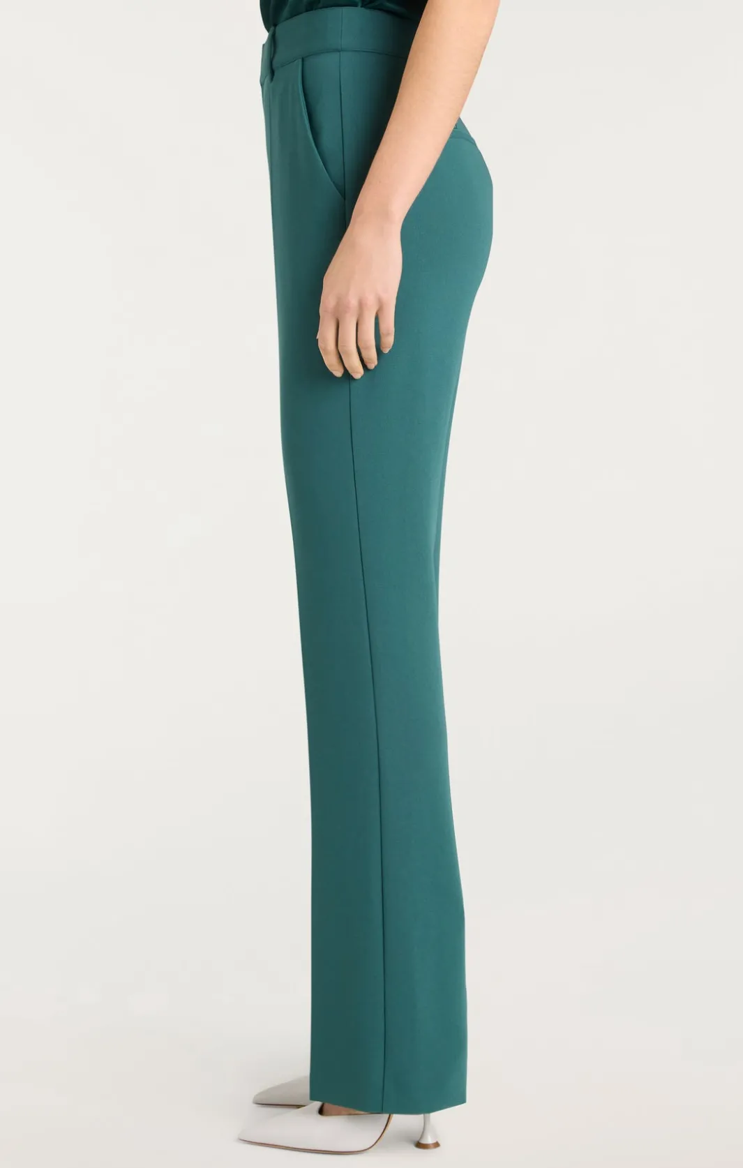 Pants<Cinq à Sept Kerry Pant GreenOnyx