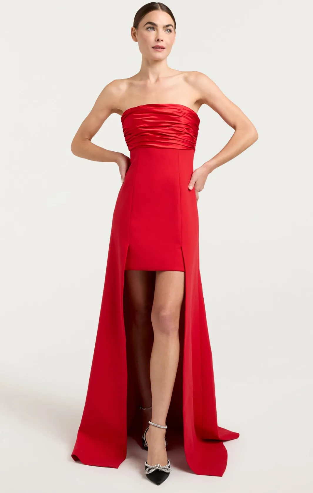 Cocktail & Evening<Cinq à Sept Lorella Gown Scarlet