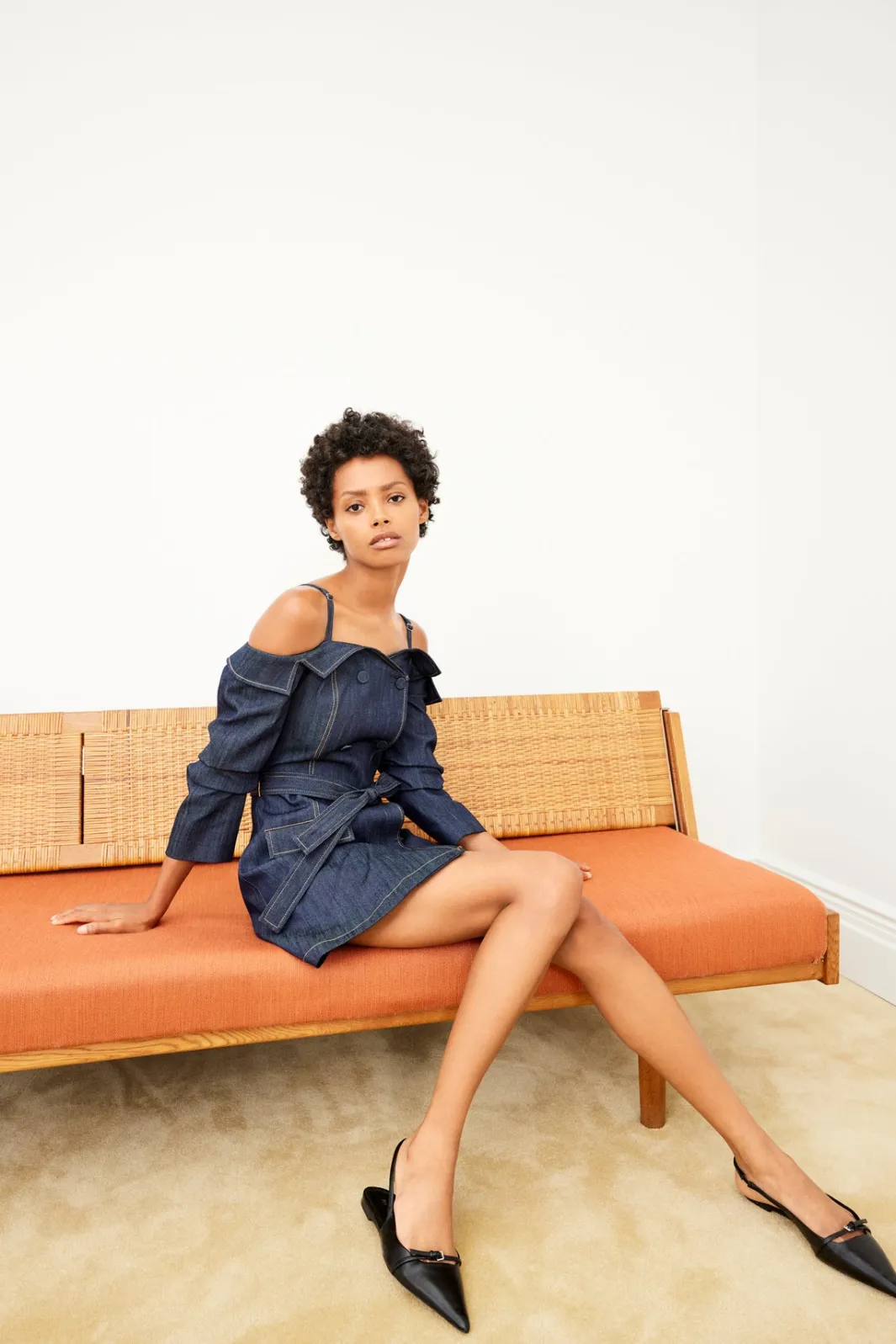 Mini<Cinq à Sept Malinda Dress Indigo