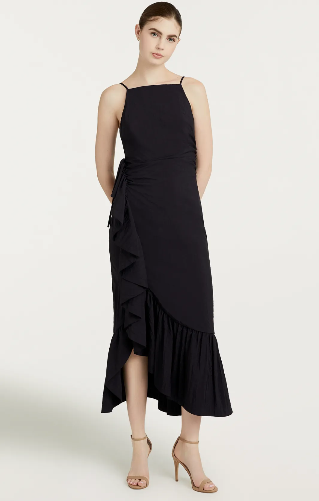 Midi | Cocktail & Evening<Cinq à Sept Neena Dress Black