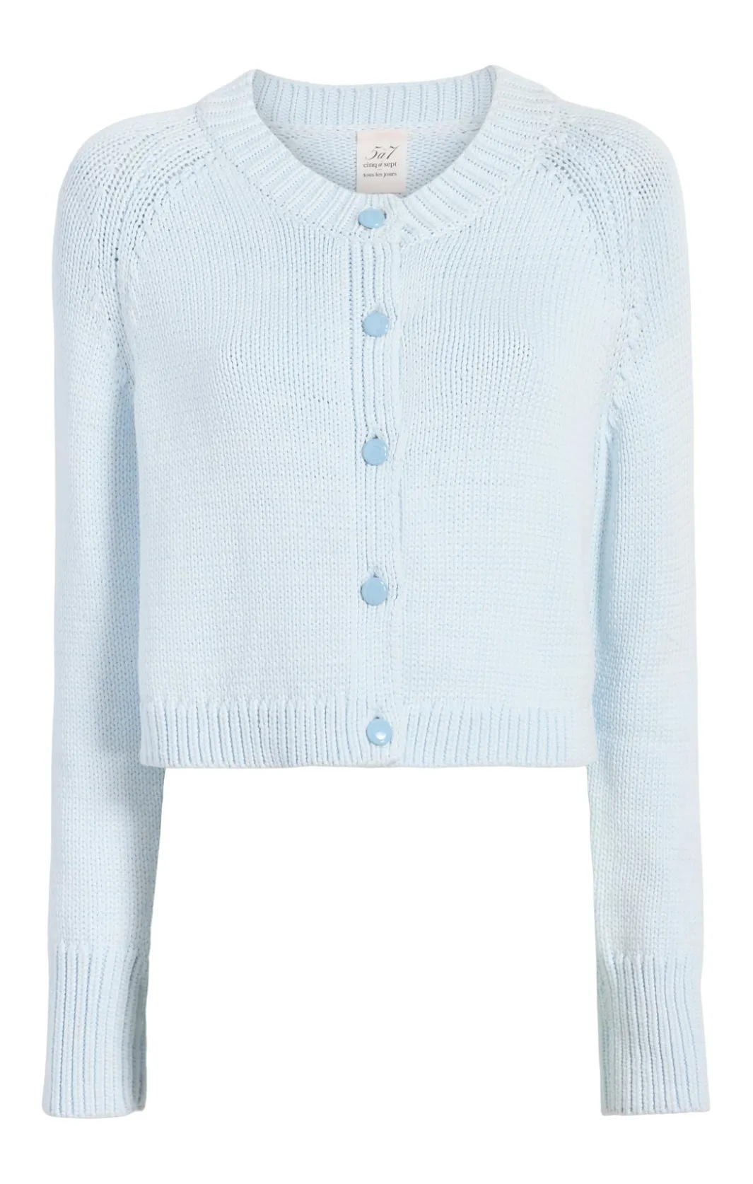 Sweaters & Knits | Sweaters & Knits<Cinq à Sept Pastel Millie Cardigan SereneSky