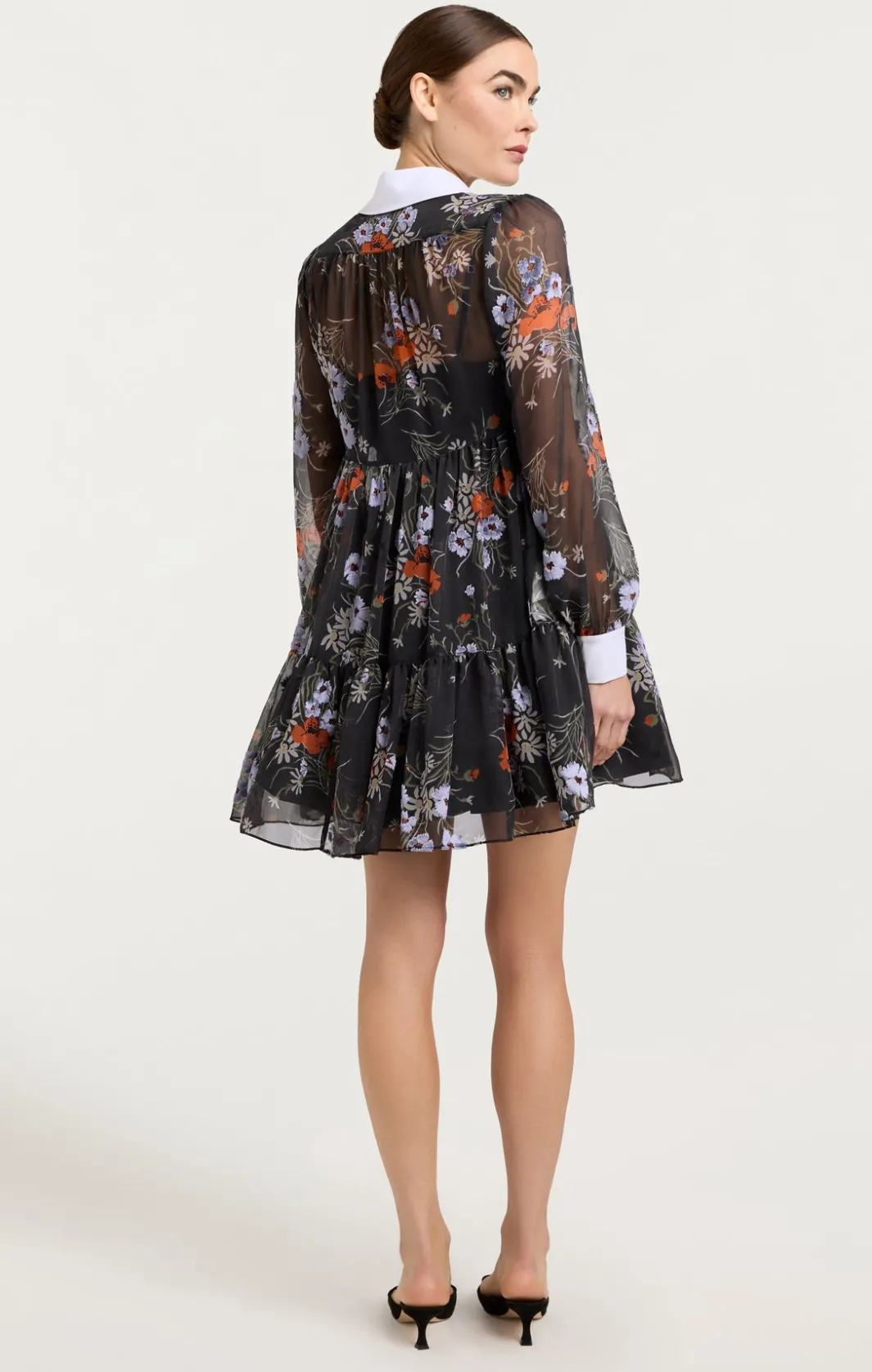 Mini<Cinq à Sept Vianne Dress ObsidianMulti